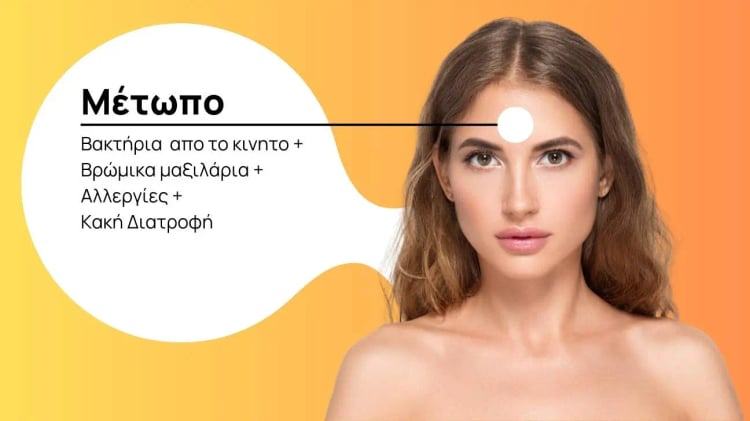 Σπυράκια στο Μέτωπο